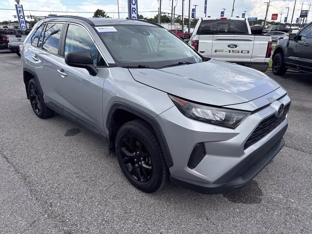 2021 Silver Sky Metallic Toyota RAV4 LE AWD SUV