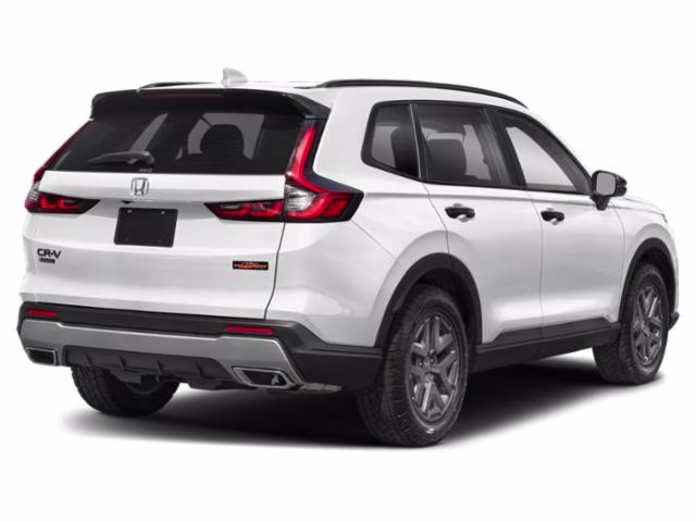 2026 Platinum White Pearl Honda CR-V Hybrid TrailSport AWD SUV