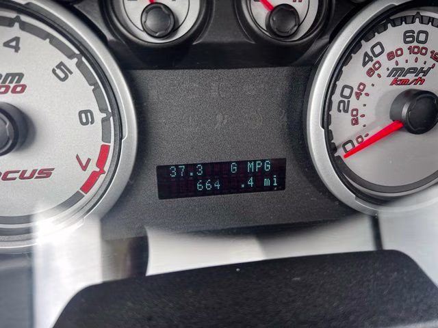 2010 Red Ford Focus SE FWD Sedan