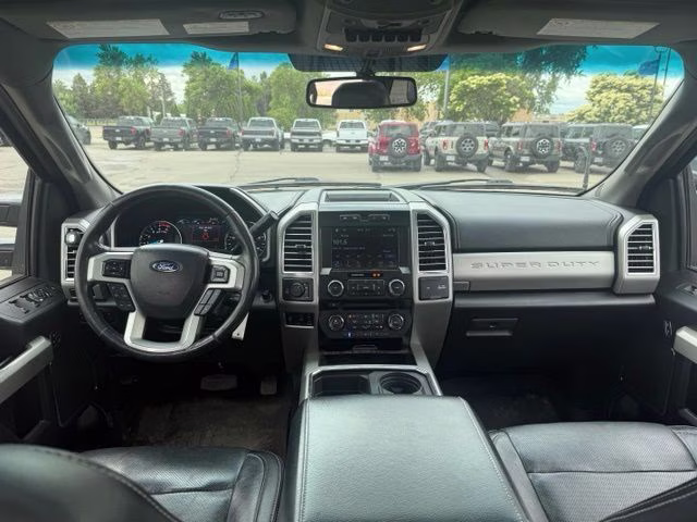 2017 Bronze Fire Metallic Ford Super Duty F-350 SRW Lariat 4X4 Truck