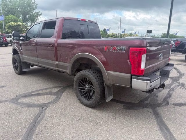 2017 Bronze Fire Metallic Ford Super Duty F-350 SRW Lariat 4X4 Truck