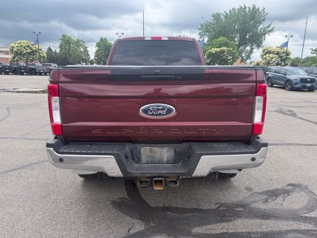 2017 Bronze Fire Metallic Ford Super Duty F-350 SRW Lariat 4X4 Truck