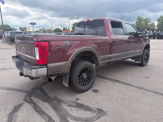 2017 Bronze Fire Metallic Ford Super Duty F-350 SRW Lariat 4X4 Truck