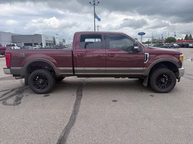 2017 Bronze Fire Metallic Ford Super Duty F-350 SRW Lariat 4X4 Truck