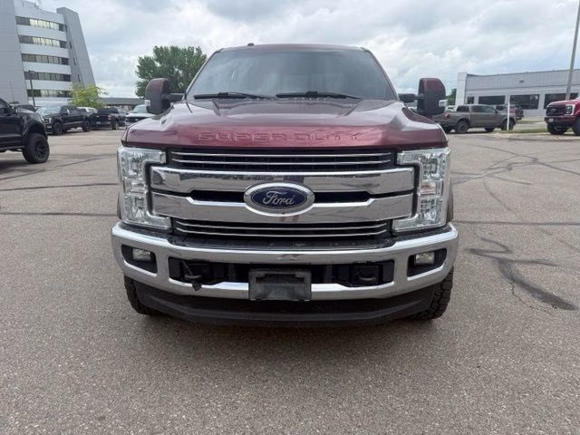 2017 Bronze Fire Metallic Ford Super Duty F-350 SRW Lariat 4X4 Truck