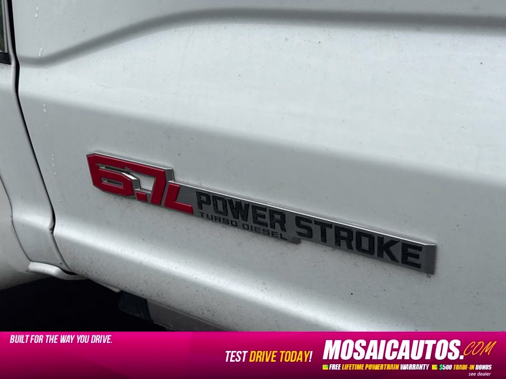 2024 White Metallic Ford Super Duty F-450 DRW Limited 4X4 Truck