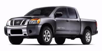 2008 Galaxy Black Metallic Nissan Titan SE 4X4 Truck