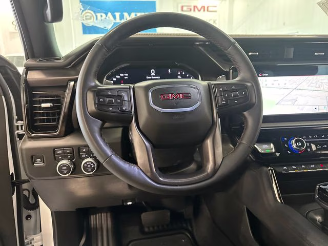 2025 Summit White GMC Sierra 1500 AT4 4X4 Truck