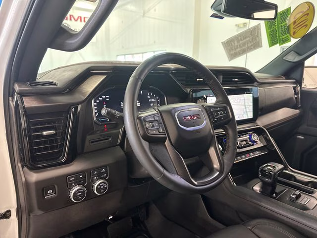 2025 Summit White GMC Sierra 1500 AT4 4X4 Truck