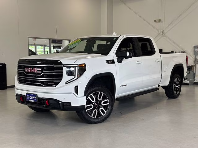 2025 Summit White GMC Sierra 1500 AT4 4X4 Truck