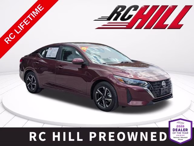 2025 Rosewood Metallic Nissan Sentra SV FWD Sedan