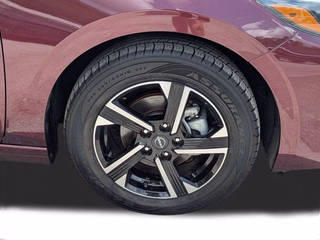 2025 Rosewood Metallic Nissan Sentra SV FWD Sedan