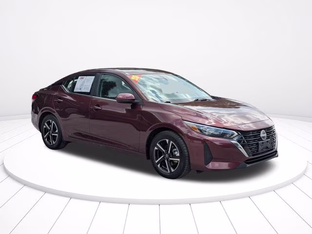 2025 Rosewood Metallic Nissan Sentra SV FWD Sedan