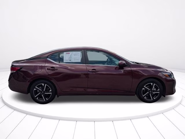 2025 Rosewood Metallic Nissan Sentra SV FWD Sedan