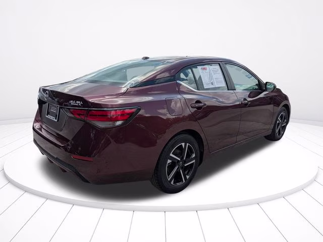 2025 Rosewood Metallic Nissan Sentra SV FWD Sedan