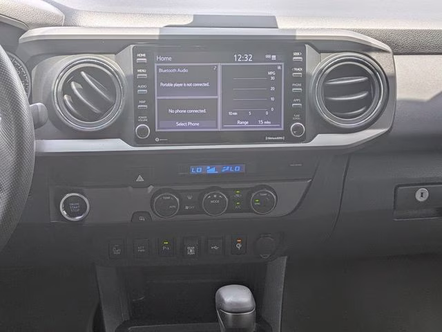 2022 White Toyota Tacoma TRD Off-Road RWD Truck