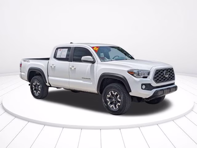2022 White Toyota Tacoma TRD Off-Road RWD Truck