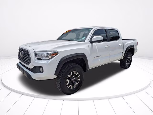 2022 White Toyota Tacoma TRD Off-Road RWD Truck