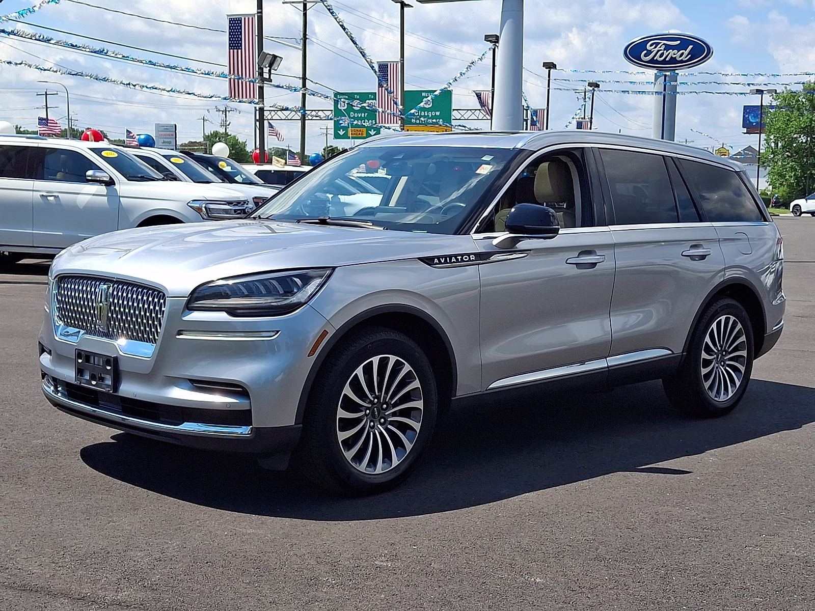 2022 Silver Radiance Metallic Clearcoat - JS Lincoln Aviator Reserve AWD