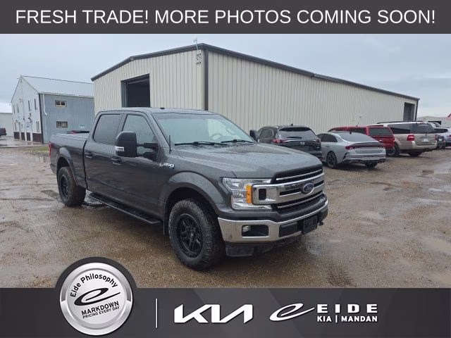 2018 Gray Ford F-150 XLT 4X4 Truck