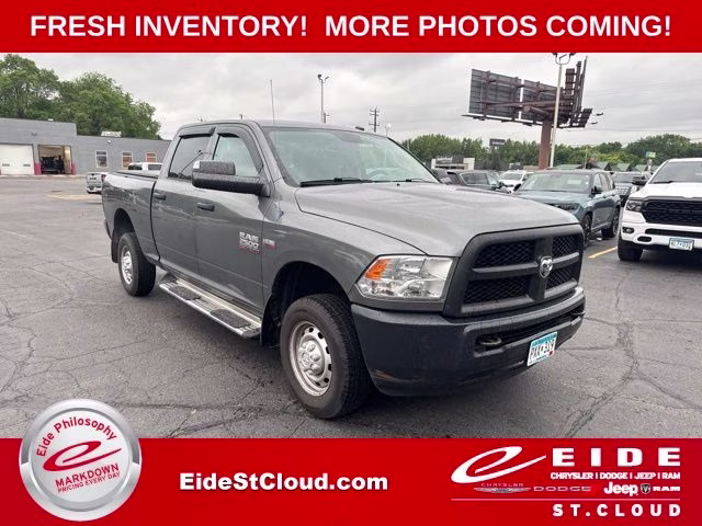 2013 Mineral Gray Metallic Clearcoat Ram 2500 Tradesman 4X4 Truck