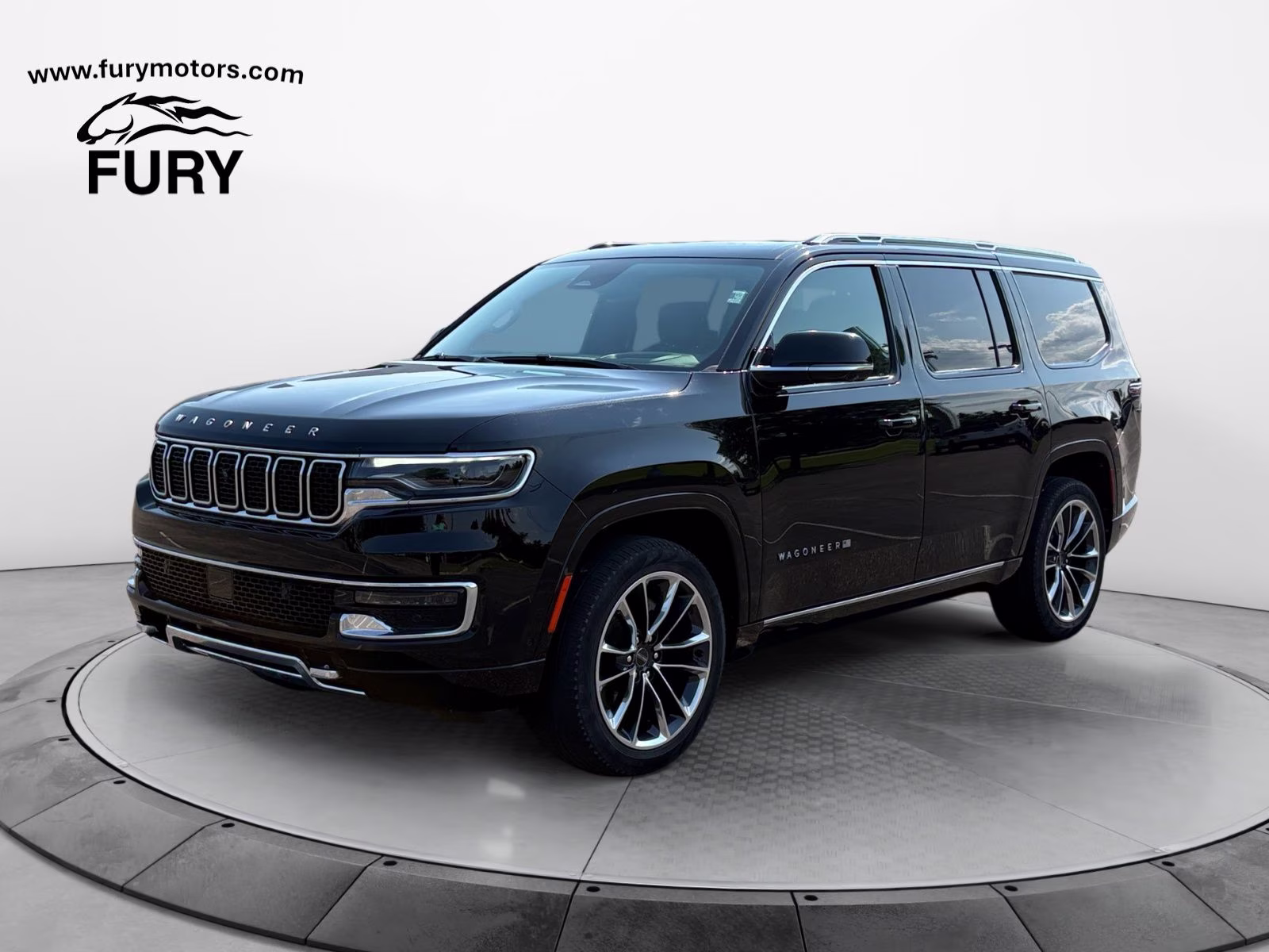2024 Diamond Black Crystal Pearlcoat Jeep Wagoneer Series III 4X4 SUV