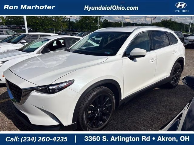 2022 Snowflake White Pearl Mica Mazda CX-9 Touring Plus AWD SUV