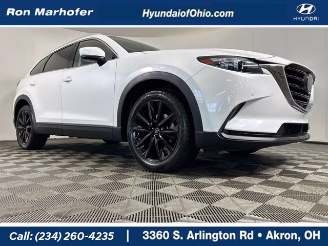 2022 Snowflake White Pearl Mica Mazda CX-9 Touring Plus AWD SUV