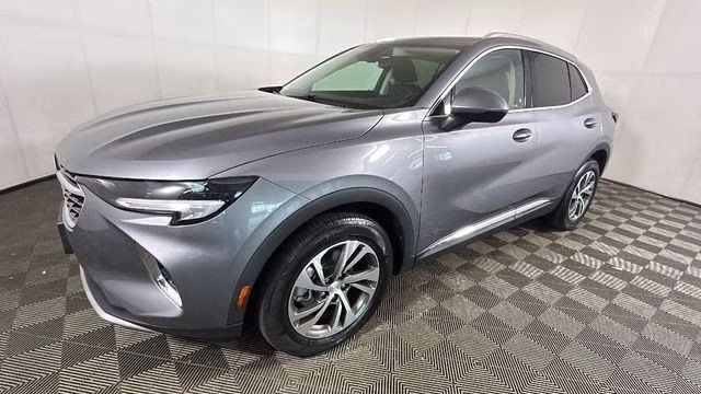 2021 Satin Steel Gray Metallic Buick Envision Essence AWD SUV