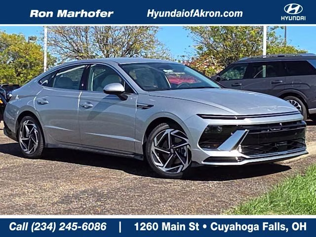 2026 Aero Silver Hyundai Sonata SEL Sport AWD Sedan