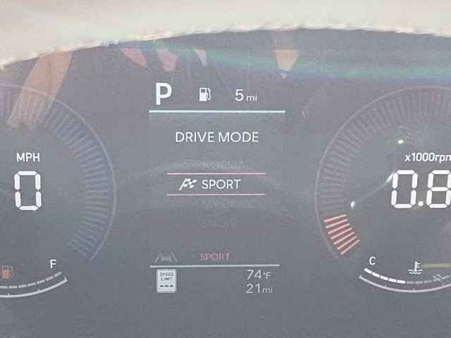 2026 Aero Silver Hyundai Sonata SEL Sport AWD Sedan