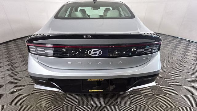 2026 Aero Silver Hyundai Sonata SEL Sport AWD Sedan