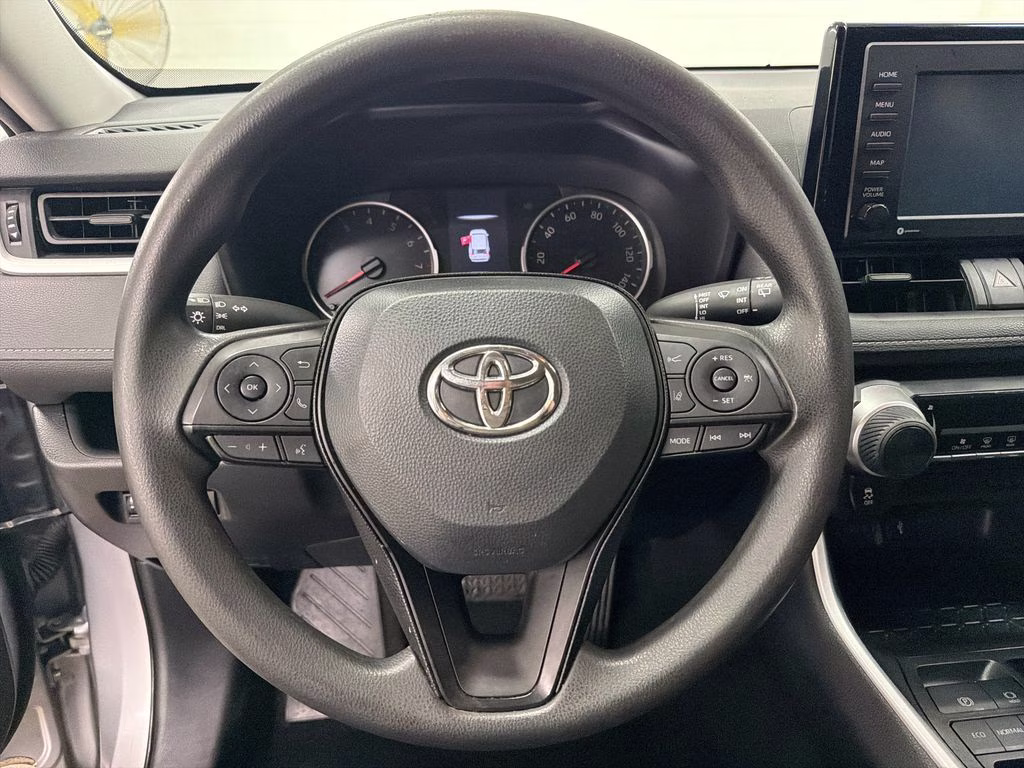 2020 Silver Sky Metallic Toyota RAV4 LE FWD SUV