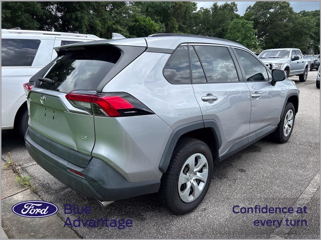 2020 Silver Sky Metallic Toyota RAV4 LE FWD SUV