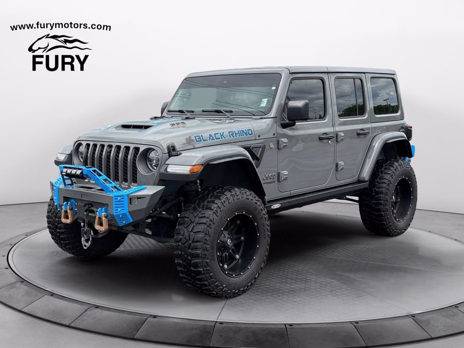 2022 Sting-Gray Clearcoat Jeep Wrangler Unlimited Rubicon 392 4X4 SUV