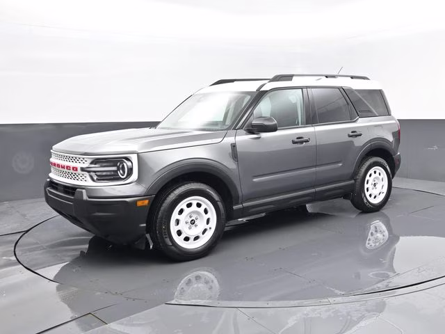 2025 Gray Metallic Ford Bronco Sport Heritage 4X4 SUV