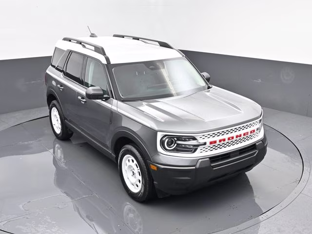 2025 Gray Metallic Ford Bronco Sport Heritage 4X4 SUV