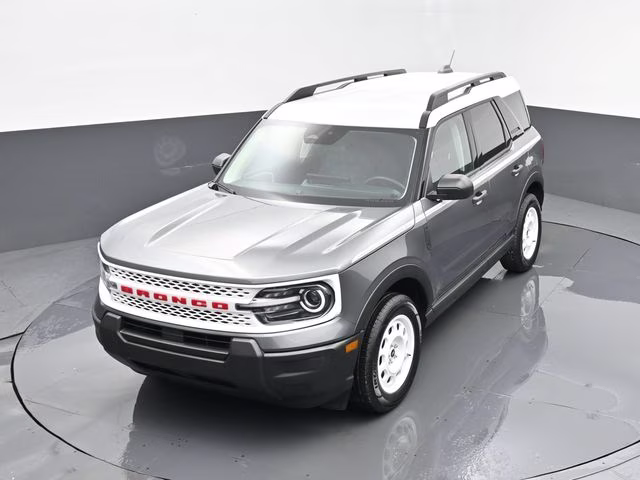 2025 Gray Metallic Ford Bronco Sport Heritage 4X4 SUV