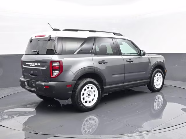 2025 Gray Metallic Ford Bronco Sport Heritage 4X4 SUV