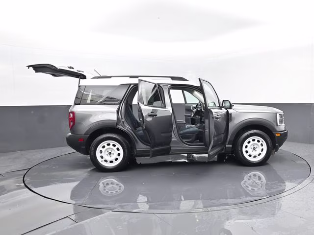2025 Gray Metallic Ford Bronco Sport Heritage 4X4 SUV