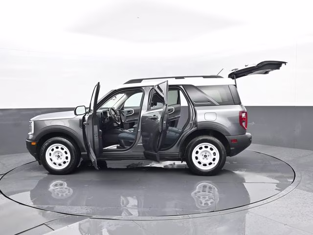 2025 Gray Metallic Ford Bronco Sport Heritage 4X4 SUV