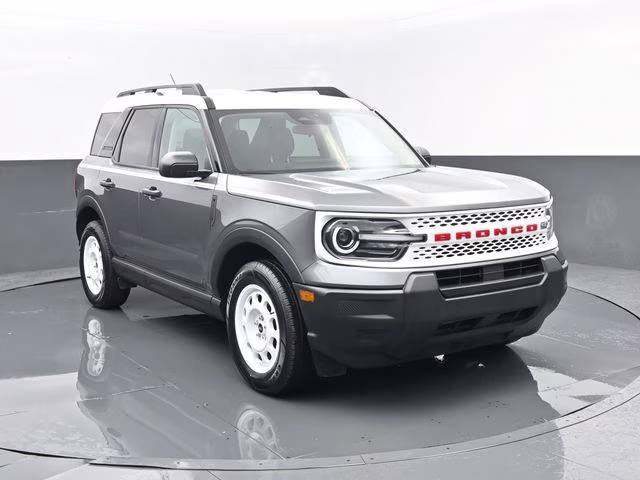 2025 Gray Metallic Ford Bronco Sport Heritage 4X4 SUV