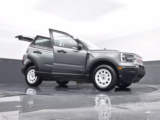 2025 Gray Metallic Ford Bronco Sport Heritage 4X4 SUV