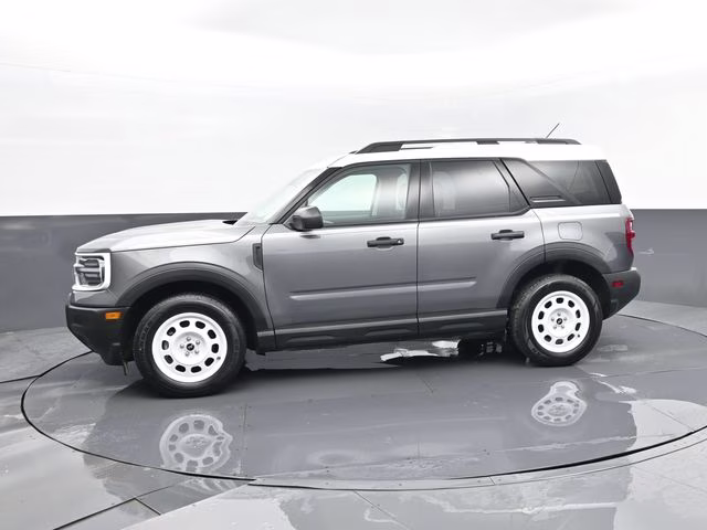 2025 Gray Metallic Ford Bronco Sport Heritage 4X4 SUV