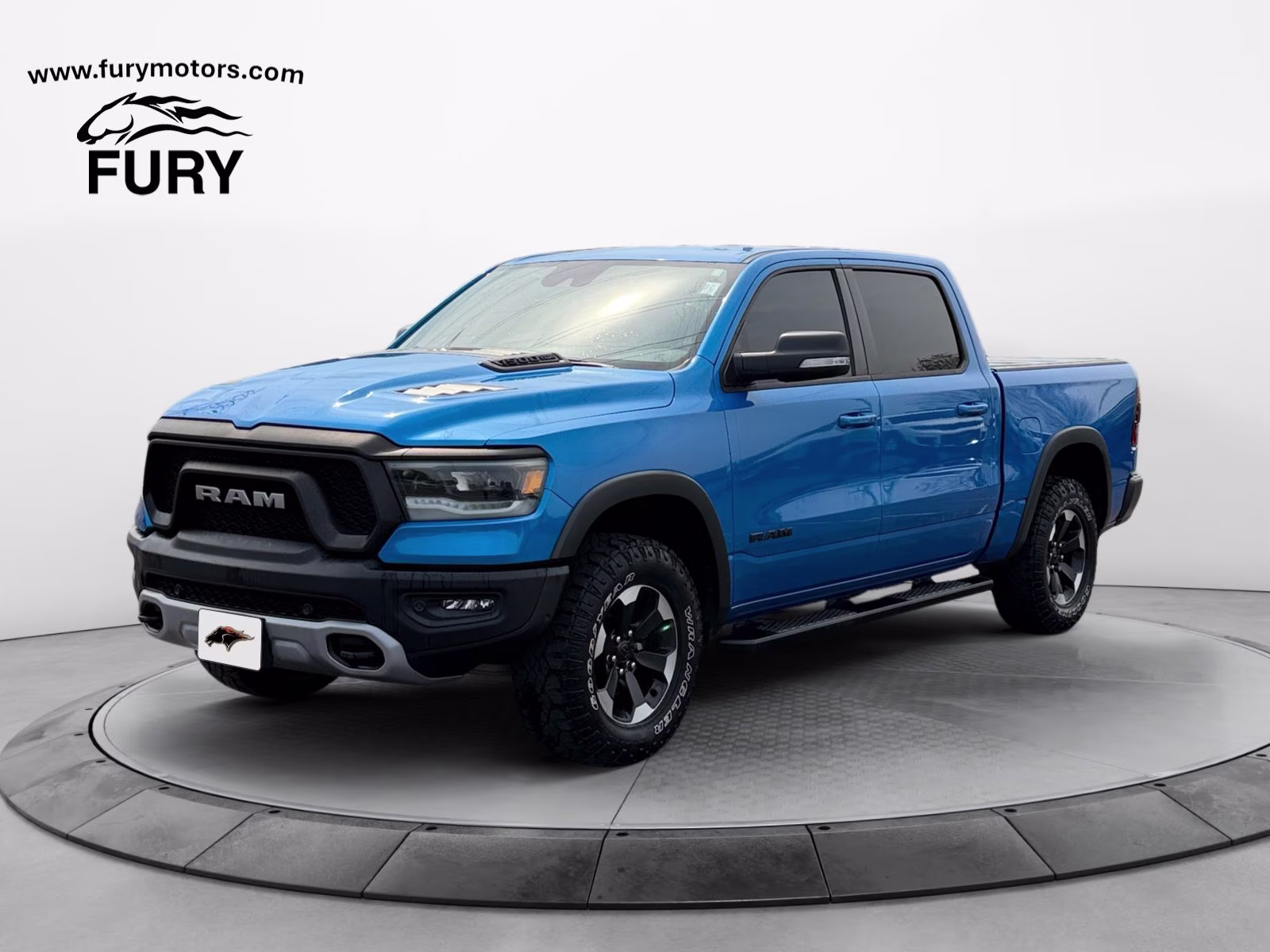 2022 Hydro Blue Pearlcoat Ram 1500 Rebel 4X4 Truck