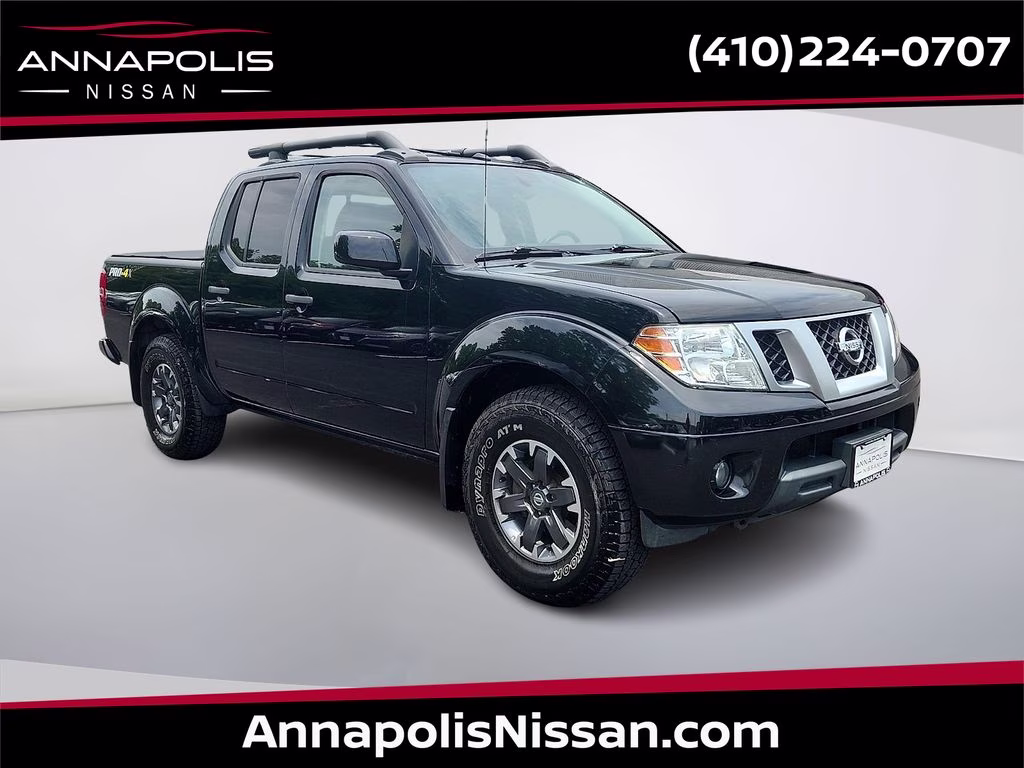2020 Magnetic Black Pearl Nissan Frontier PRO-4X 4X4 Truck