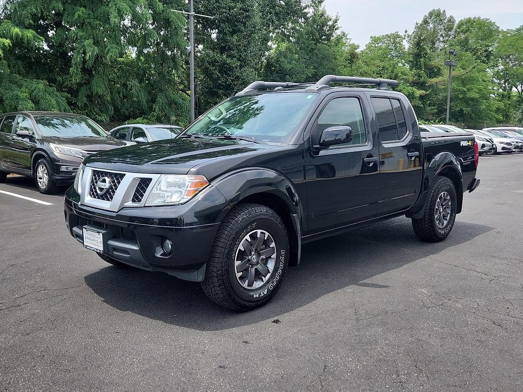 2020 Magnetic Black Pearl Nissan Frontier PRO-4X 4X4 Truck