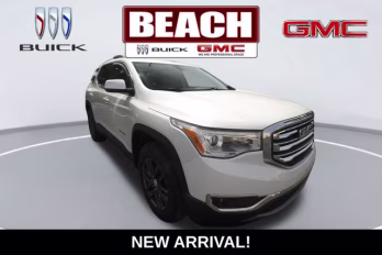 2018 White Frost Tricoat GMC Acadia SLT-1 FWD SUV