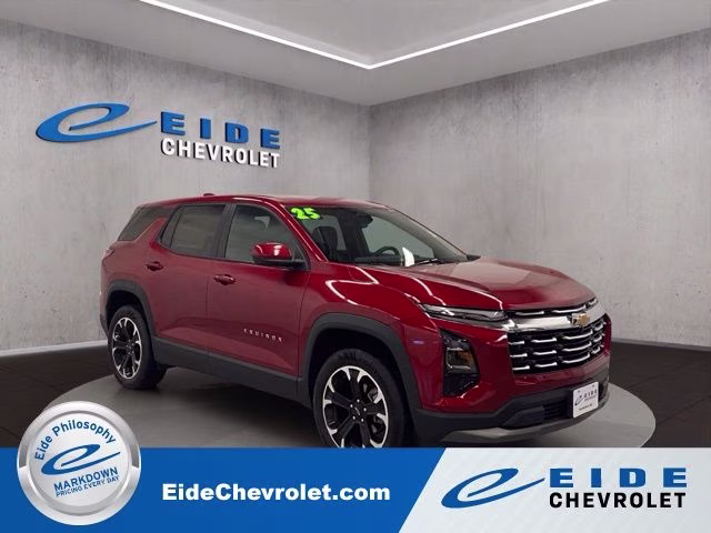 2025 Radiant Red Tintcoat Chevrolet Equinox LT AWD SUV