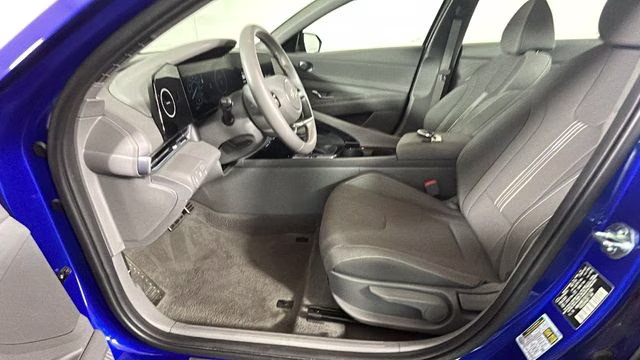 2025 Intense Blue Hyundai Elantra Hybrid SEL Sport FWD Sedan